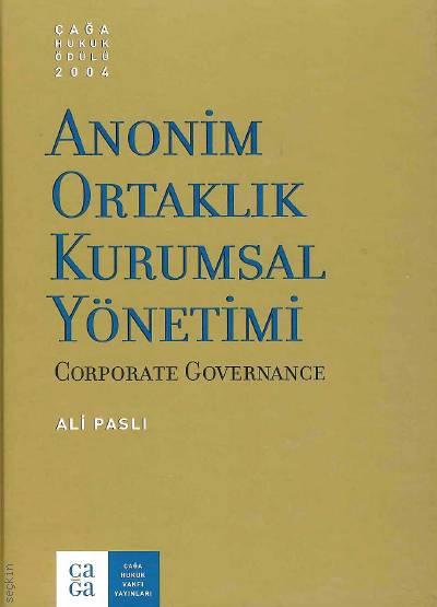 Anonim Ortaklık Kuramsal Yönetimi Ali Paslı