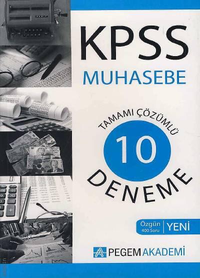 KPSS Muhasebe Tamamı Çözümlü – 10 Deneme Kolektif  - Kitap