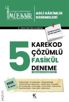 Müessir Adli Hakimlik Denemeleri – Karekod Çözümlü – Mezunlar ve Avukatlar İçin