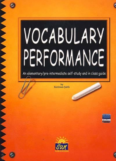 Vocabulary Performance Keriman Şahlı