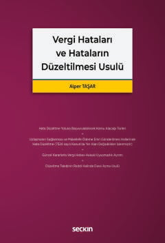 Vergi Hataları ve Hataların Düzeltilmesi Usulü