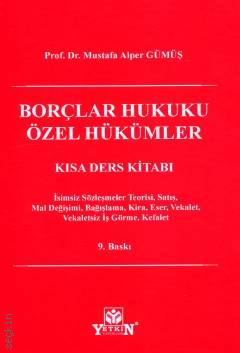 Borçlar Hukuku Özel Hükümler Kısa Ders Kitabı