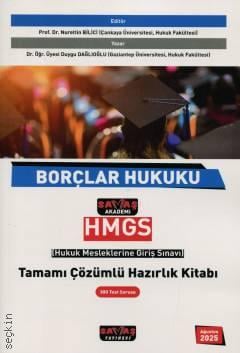 HMGS Borçlar Hukuku – Tamamı Çözümlü Hazırlık Kitabı