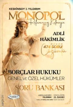 Adli Hakimlik Borçlar Hukuku Genel – Özel Hükümler Soru Bankası 