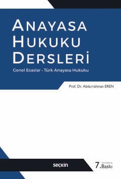 Anayasa Hukuku Dersleri