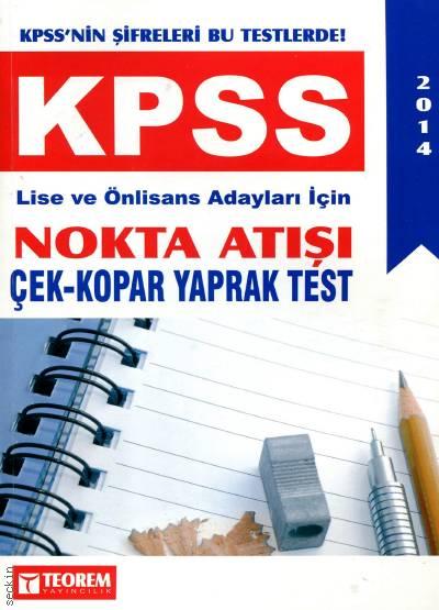 KPSS Nokta Atışı Çek Kopar Yaprak Test Yazar Belirtilmemiş  - Kitap