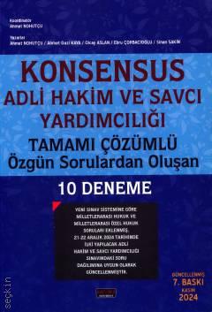 Konsensus Adli Hakim ve Savcı Yardımcılığı 10 Deneme