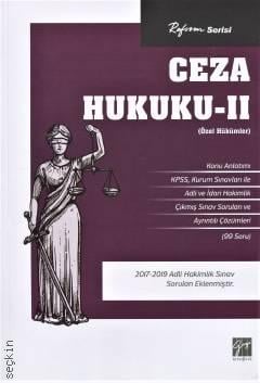 Reform Serisi Ceza Hukuku II – Özel Hükümler Komisyon  - Kitap