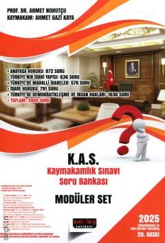 KAS Kaymakamlık Sınavı Test Soru Bankası Modüler Set