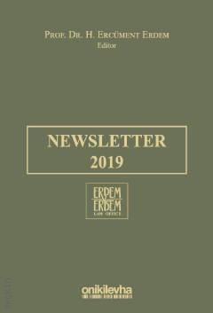 Newsletter 2019 Prof. Dr. H. Ercüment Erdem  - Kitap