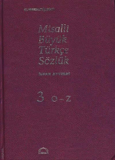 Misalli Büyük Türkçe Sözlük (3 Cilt) Prof. Dr. İlhan Ayverdi  - Kitap
