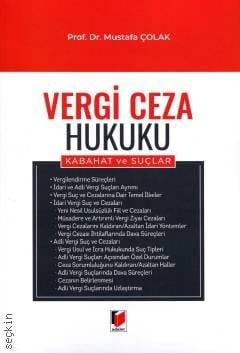 Vergi Ceza Hukuku Mustafa Çolak