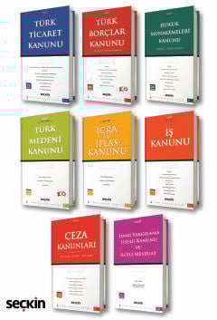 Libra Mevzuat Dizisi (8'li Set) TTK+TBK+HMK+TMK+İİK+İK+CK+İYUK (Ekim 2025)