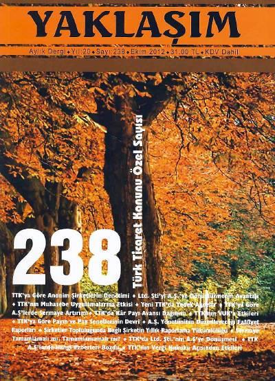 Yaklaşım Dergisi Sayı:238 Ekim 2012 Şükrü Kızılot