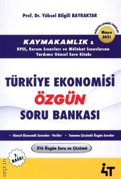 Türkiye Ekonomisi Soruları Prof. Dr. Yüksel Bilgili Bayraktar  - Kitap