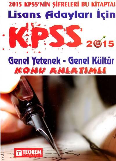 KPSS Genel Yetenek – Genel Kültür Konu Anlatımlı Yazar Belirtilmemiş