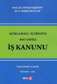 4857 Sayılı İş Kanunu Savaş Taşkent