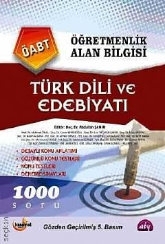 Türk Dili ve Edebiyatı, Öğretmenlik Alan Bilgisi Abdullah Şahin