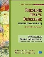 Psikolojik Test ve Değerleme Ronald Jay Cohen, Mark E. Swerdlik