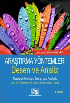 Araştırma Yöntemleri Desen ve Analiz Ahmet Aypay  - Kitap