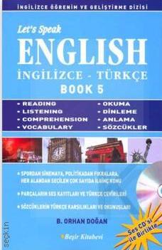 Let's Speak English Book – 5 İngilizce–Türkçe Bekir Orhan Doğan  - Kitap
