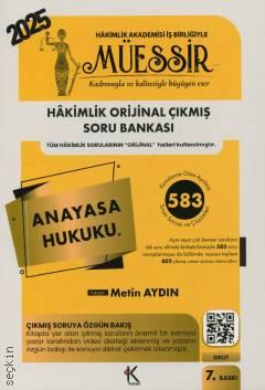 MÜESSİR Hakimlik Medeni Hukuk Orijinal Çıkmış Soru Bankası Gökhan Aksoy  - Kitap