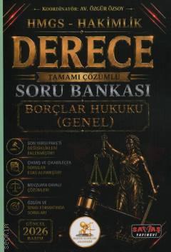 HUKAL HMGS Hakimlik Derece Borçlar Hukuku Genel Hükümler Tamamı Çözümlü Soru Bankası Özgür Özsoy  - Kitap