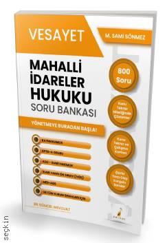 Vesayet Mahalli İdareler Hukuku Soru Bankası M. Sami Sönmez  - Kitap