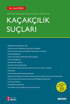 Kaçakçılık Suçları Yusuf Ergin