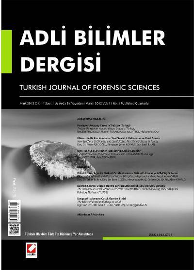 Adli Bilimler Dergisi – Cilt:11 Sayı:1 Mart 2012 Prof. Dr. İ. Hamit Hancı 