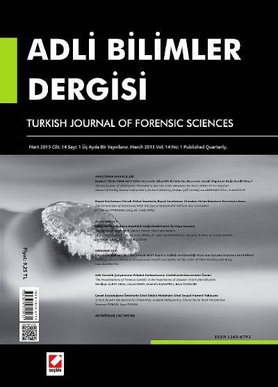 Adli Bilimler Dergisi – Cilt:14 Sayı:1 Mart 2015 Prof. Dr. İ. Hamit Hancı 
