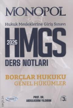 HMGS Ders Notları Borçlar Hukuku Genel Hükümler  Prof. Dr. Abdulkerim Yıldırım  - Kitap