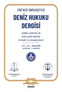 Piri Reis Üniversitesi Deniz Hukuku Dergisi C: 2 S: 1