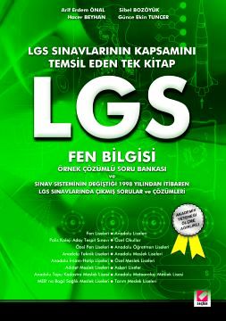 LGS Fen Bilimleri Örnek Çözümlü Soru Bankası Arif Erdem Önal, Sibel Bozöyük, Hacer Beyhan, Günce Ekin Tuncer  - Kitap