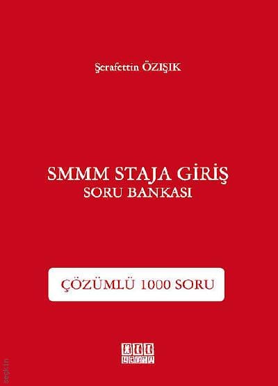 SMMM Staja Giriş Soru Bankası Şerafettin Özışık  - Kitap