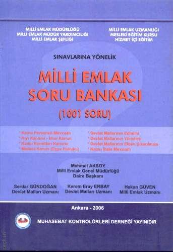 Sınavlara Yönelik Milli Emlak Soru Bankası (1001 Soru) Mehmet Aksoy, Kerem Eray Erbay, Hakan Güven  - Kitap