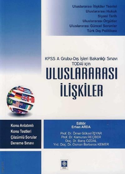 Uluslararası İlişkiler (KPSS A Grubu) Erhan Arda  - Kitap