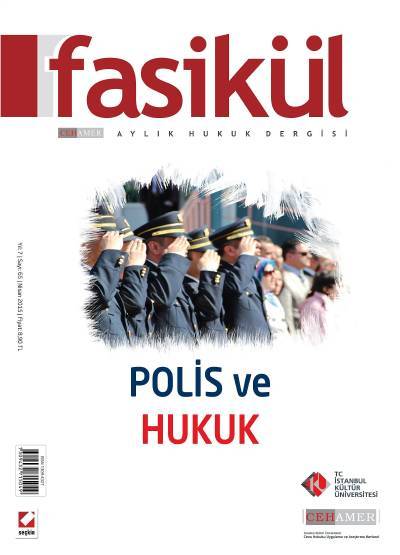 Fasikül Aylık Hukuk Dergisi Sayı:65 Nisan 2015 Bahri Öztürk
