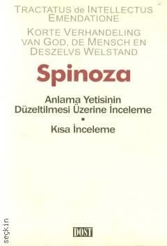 Spinoza Anlama Yetisinin Düzeltilmesi Üzerine İnceleme Benedictus Spinoza  - Kitap