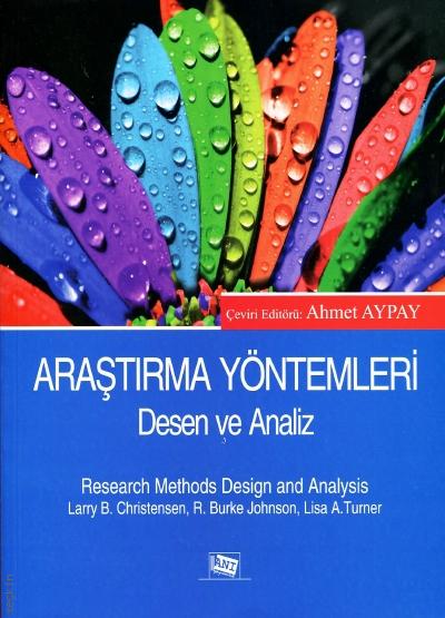 Araştırma Yöntemleri Desen ve Analiz Ahmet Aypay  - Kitap