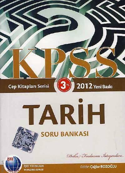 Cep Kitapları Serisi  KPSS Tarih Soru Bankası  Çağlar Bozoğlu  - Kitap