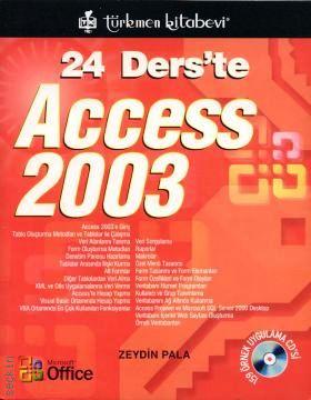 24 Ders'te Access 2003 Zeydin Pala  - Kitap